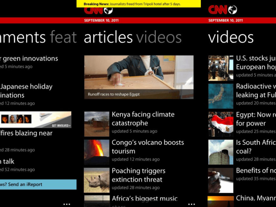 CNN Mobile news APP
